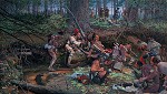 John Buxton Ambush 1725 at Lovewell Pond