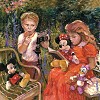 Irene Sheri&nbsp;Reading to Minnie