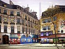 Liudmila Kondakova&nbsp;Eiffel Tower at Dawn Deluxe