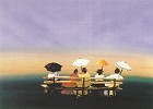 Sally Caldwell Fisher&nbsp;Rusticators Watching the Sunset
