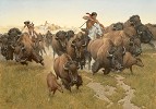 Frank McCarthy&nbsp;Amidst the Thundering Herd
