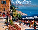 Kerry Hallam&nbsp;Cafe De La Ramparts Canvas