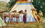 Howard Terpning&nbsp;THE FAMILY HOME