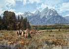 Paul Calle&nbsp;In the Valley of the Grand Tetons