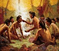 Howard Terpning&nbsp;BLESSING FROM THE MEDICINE MAN