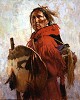 Howard Terpning&nbsp;Red Blanket Coat