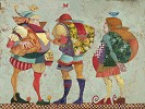 James Christensen&nbsp;Three Clowns