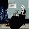 Robert Deyber&nbsp;Bad Hare Day Whistler's Mother