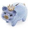 Jay Strongwater&nbsp;Gatsby Pave Piggy Bank - Pale Blue