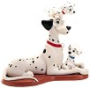 WDCC Disney Classics One Hundred and One Dalmatians Proud Pongo W/pepper & PennyPorcelain Figurine