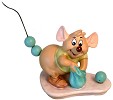 WDCC Disney Classics Cinderella Gus You Go Get Some TrimmingPorcelain Figurine