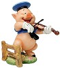 WDCC Disney Classics Three Little Pigs Fiddler Pig Hey Diddle Diddle I Play On My Fiddle