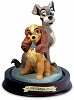 WDCC Disney Classics Lady And The Tramp Lady And Tramp Opposites Attract
