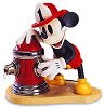 WDCC Disney Classics Mickey's Fire Brigade Mickey Mouse Fireman To The RescuePorcelain Figurine