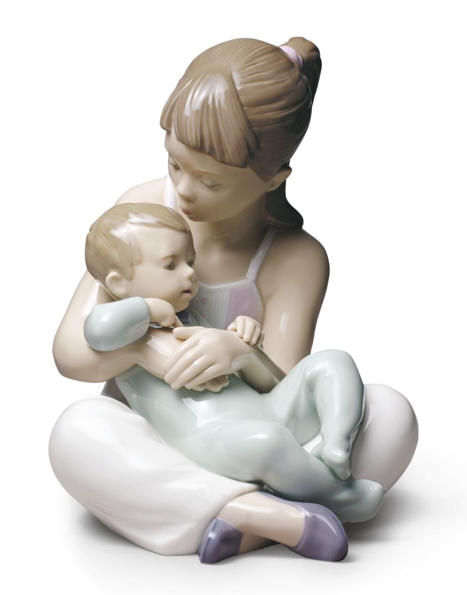 Lladro - Siblings Porcelain Figurine