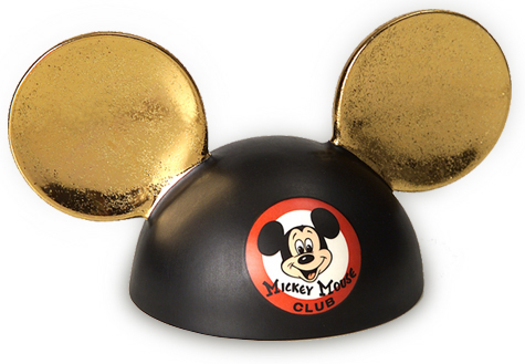 WDCC Disney Classics Mickey Mouse Club Ears Honorary Ears 1235016 Porcelain  Figurine