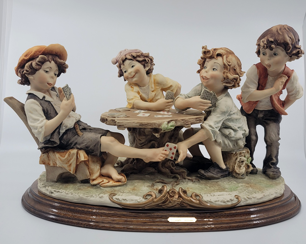 Giuseppe Armani The Cheats 0280C Open Edition Sculpture. Sculpture