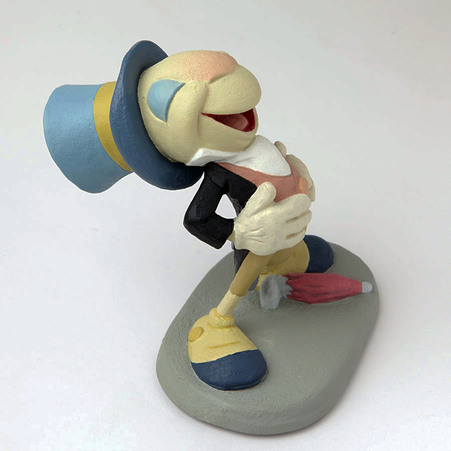 Disney Medium Figure Statue - Pinocchio and Jiminy Cricket-B