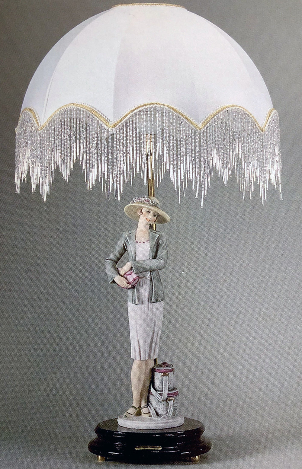 Giuseppe Armani Mable Lamp (Lamp shade not included) 691CBL Open Edition  Sculpture.