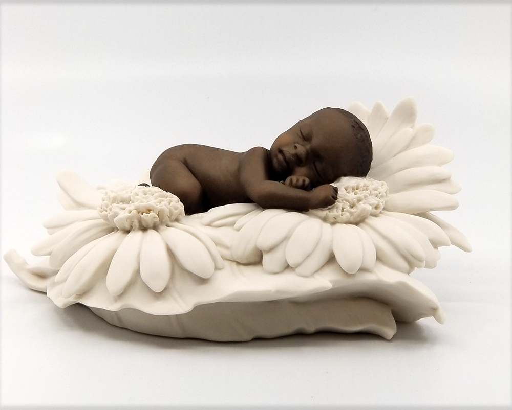 Giuseppe Armani Daisy Baby 7538F Open Edition Sculpture. Sculpture