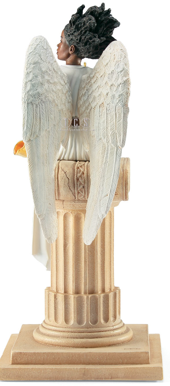 Thomas Blackshear Retired Pieces Value Ebony Visions Preparing To Sound The Alarm Artist Proof by Thomas