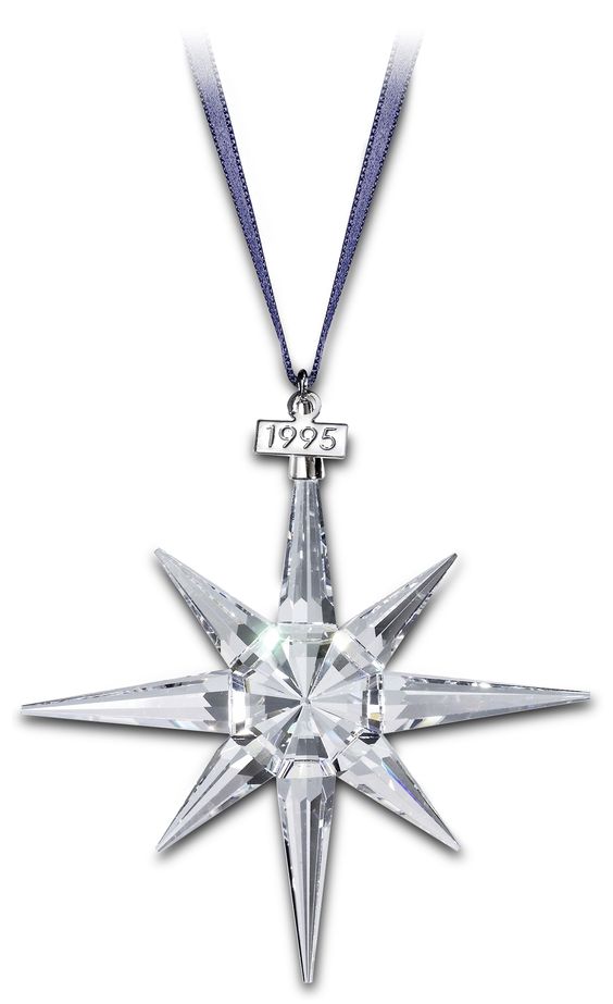 Swarovski Crystal 1995 Swarovski Star Ornament