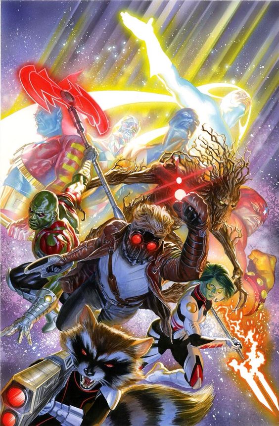 24" x 36" Guardians 3000 Poster by Alex Ross Rolled/New! 