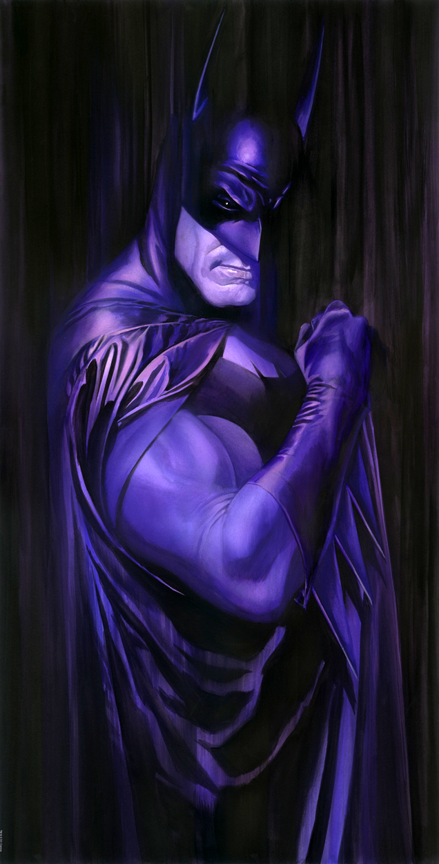 Alex Ross SHADOWS: BATMAN Giclee On Paper Marvel DC Comics Fine Art