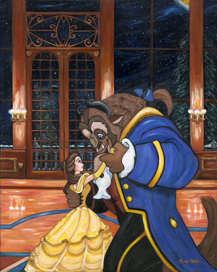 Paige O Hara First Dance From Disney Beauty and The Beast Hand
