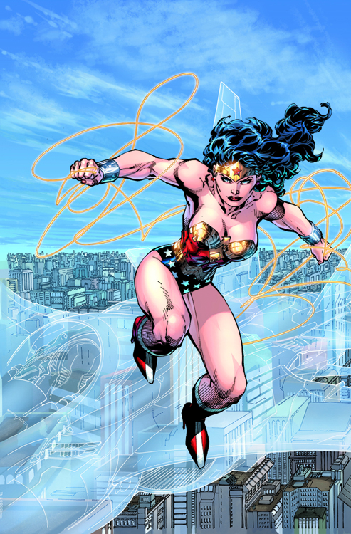 Jim Lee Trinity Batman Superman And Wonder Woman Giclee On Canvas Marvel DC  Comics Fine Art