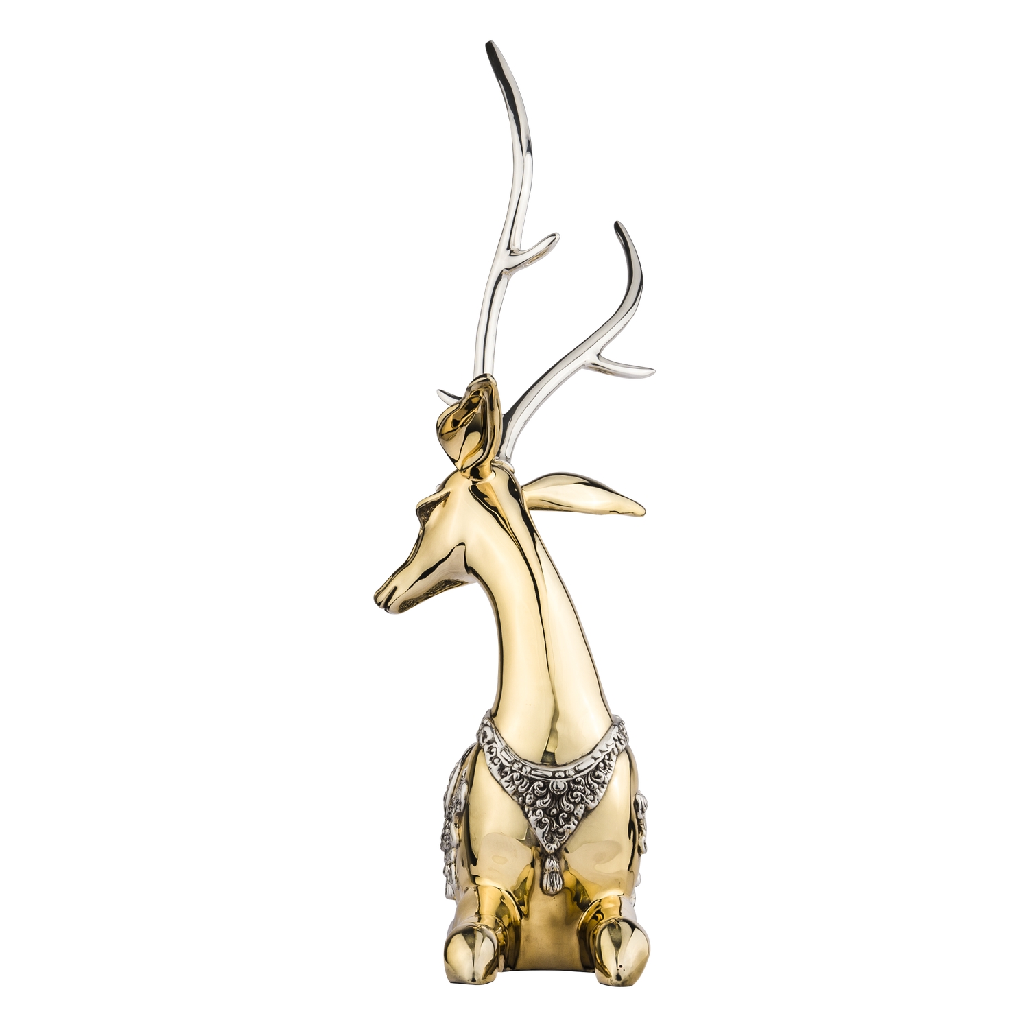 Dargenta Young Thai Gold Deer Statue