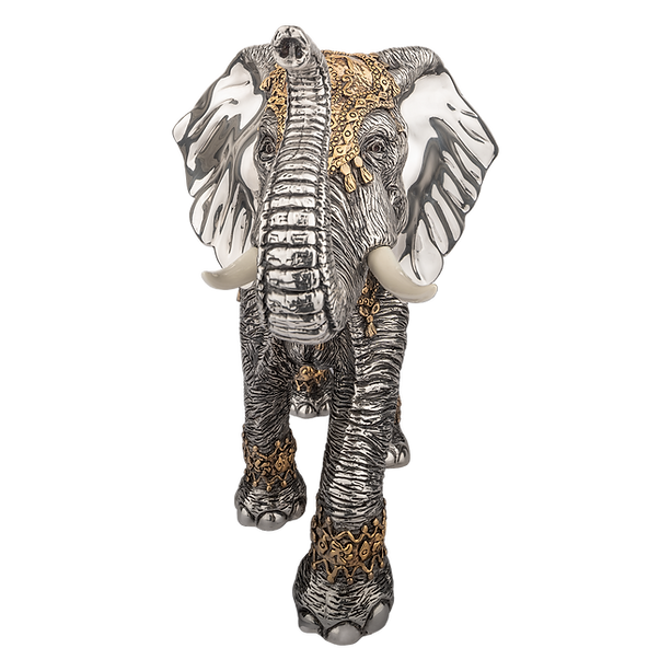 Dargenta Silver Indian Elephant Statue