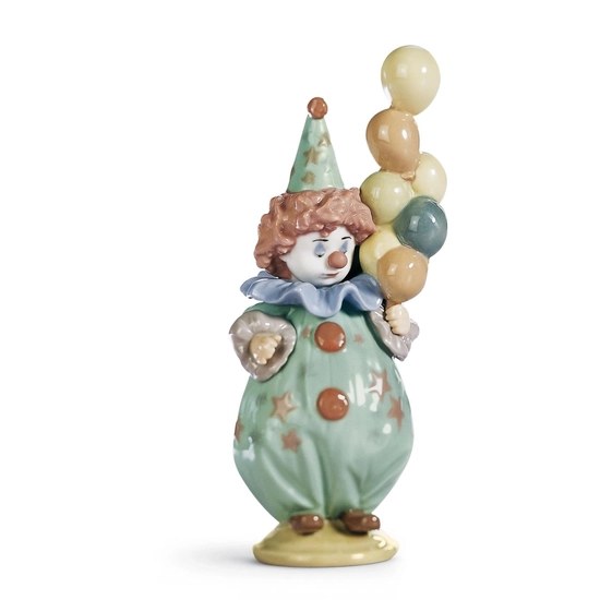 Littlest Clown by Lladro | Handcrafted Spanish Porcelain Art