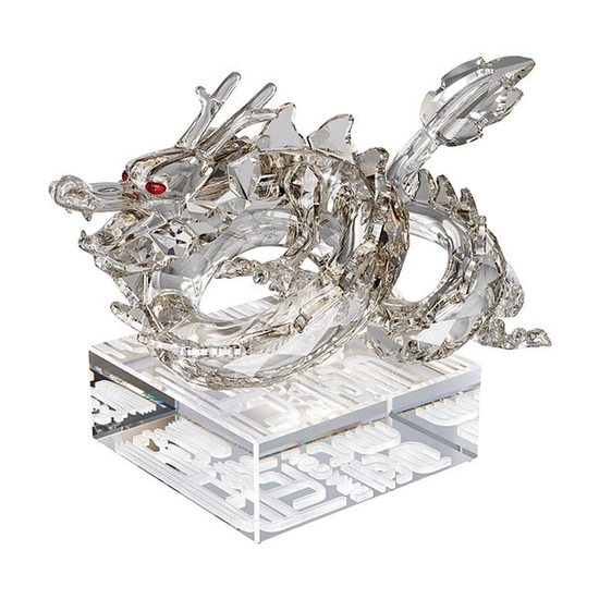 Chinese Zodiac Dragon by Swarovski Crystal