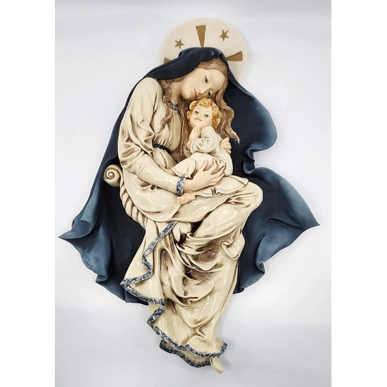 Madonna With Child Wall Plaque by Giuseppe Armani | Elegant