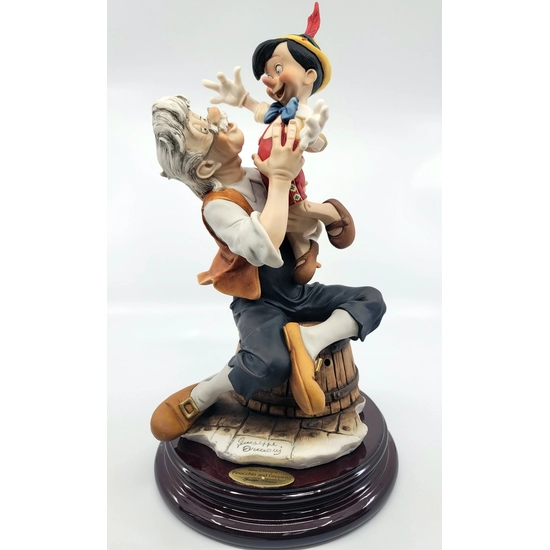 Pinocchio and Figaro Figure by Giuseppe Armani | Disney Store