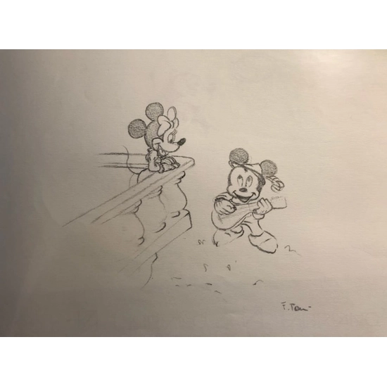 Original Concept Art for Disneyana Convention Mickey and