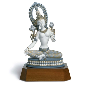 Lladro White Tara Porcelain Figurine