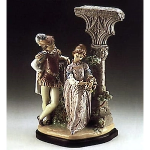 Lladro Medieval Courtship Porcelain Figurine