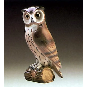 Lladro Short Eared Owl Porcelain Figurine