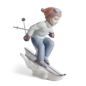 Lladro I'LL GET THERE FIRST 