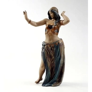 Lladro Rhythm of The East II Porcelain Figurine