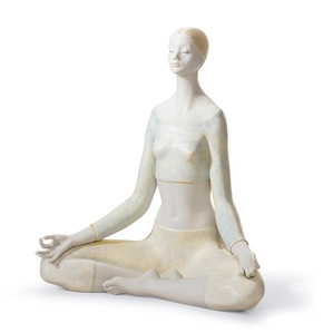 Lladro YOGA I Porcelain Figurine