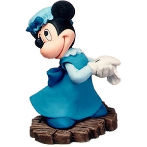 _Mickey Christmas Carol  Minnie Mouse Ornament Mrs Cratchit Ornament