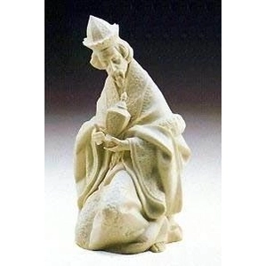 Lladro King Gaspar White 1983-85 Porcelain Figurine