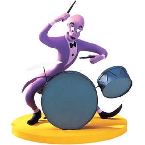 _Fantasia 2000 Duke Drumming Up A Dream