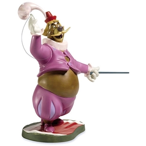 WDCC Disney Classics Robin Hood Little John Flamboyant Fop Porcelain Figurine