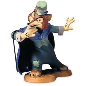 WDCC Disney Classics Pinocchio J. Worthington Foul Fellow Felonious Fox Porcelain Figurine