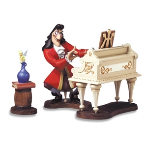 WDCC Disney Classics Peter Pan Captain Hook And Tinker Bell Accompaniment To Betrayal 