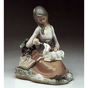 Lladro Little Bo Peep 1974-85 Porcelain Figurine